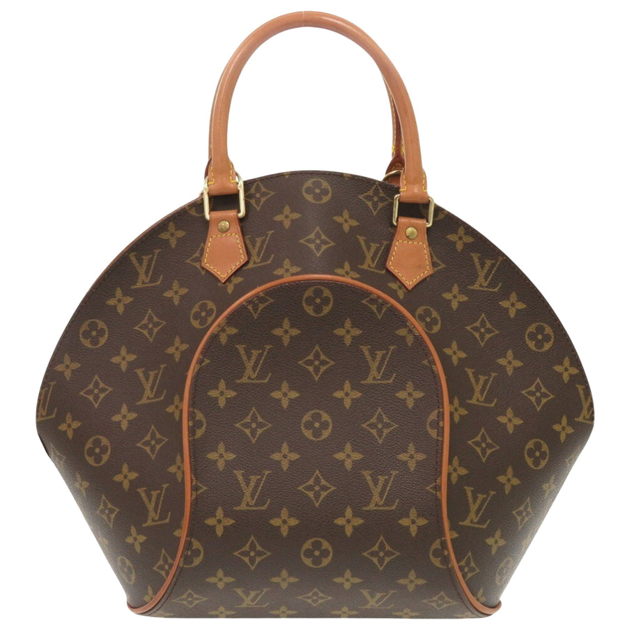 Louis Vuitton Ellipse Canvas Handbag with Moderate Material Smell Slight Scratching and Staining