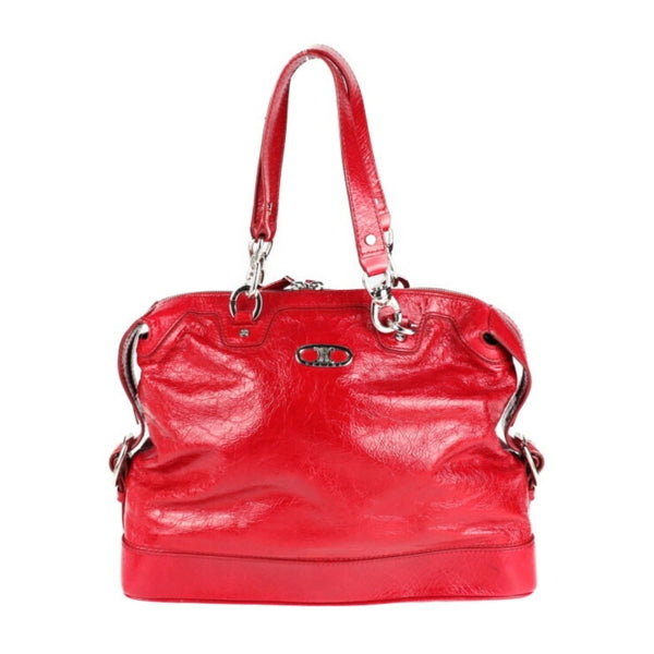 Hermès Red Leather Bolide