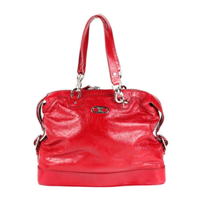 Hermès Red Leather Bolide