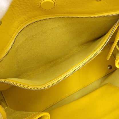 Balenciaga Yellow Leather Papier