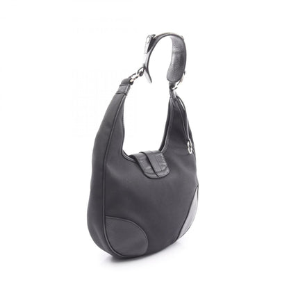 Bvlgari Canvas Black Shoulder Bags