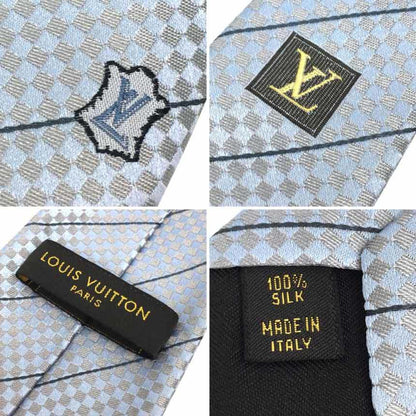 Louis Vuitton Silk Blue Ties