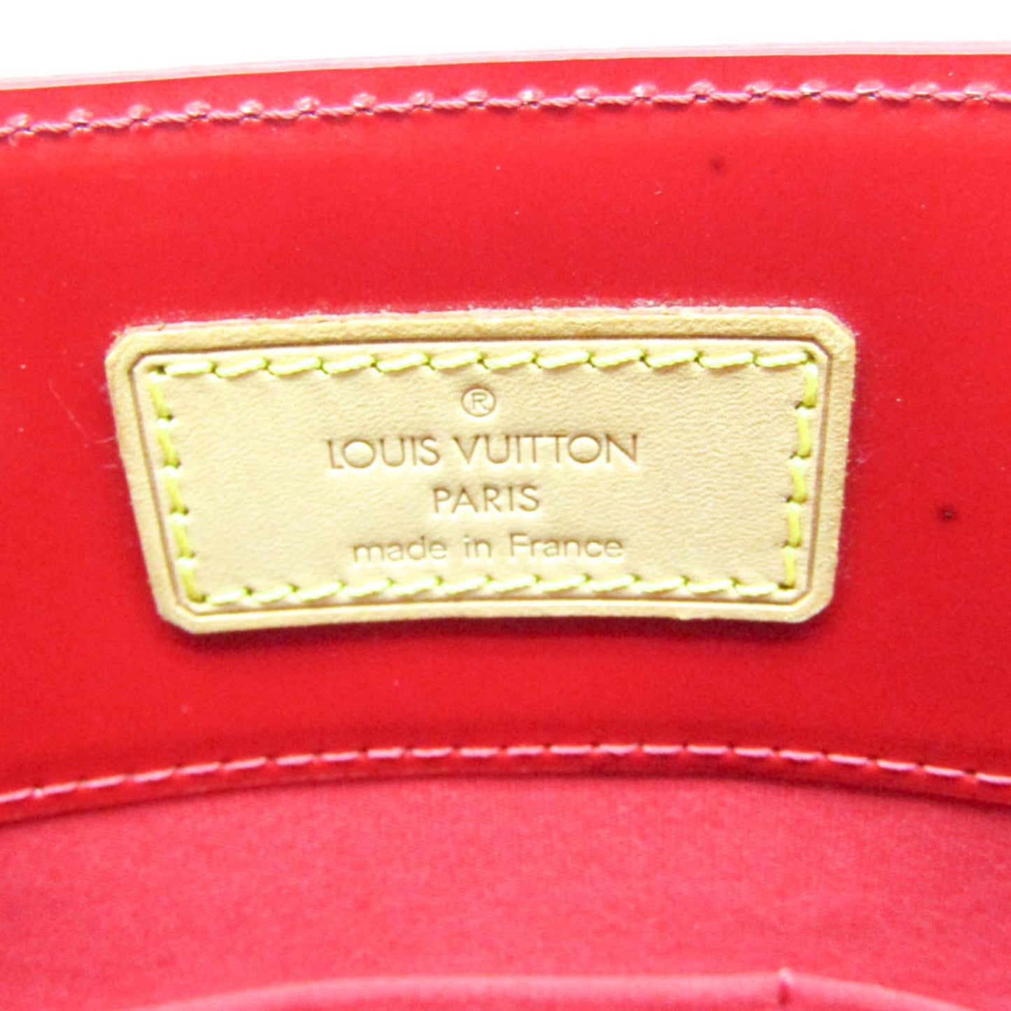 Louis Vuitton Vernis Red Handbags