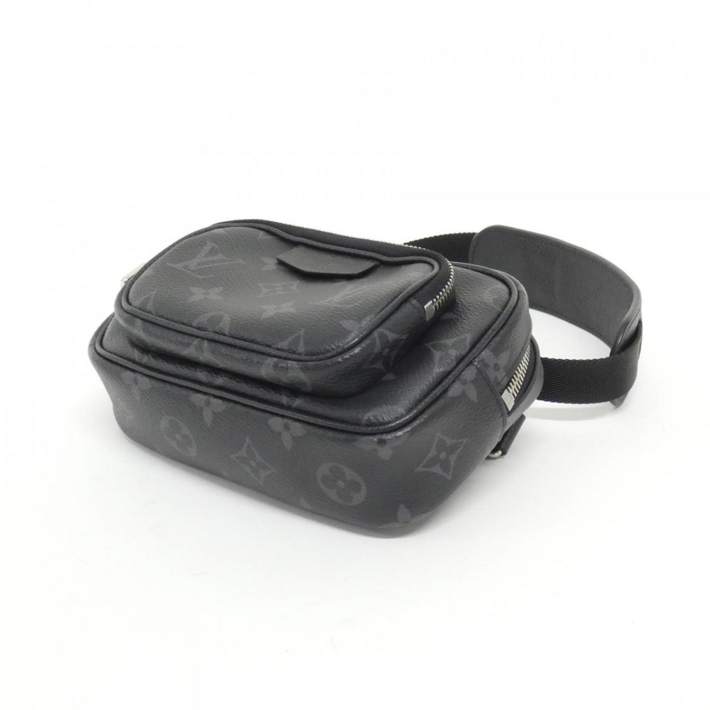 Louis Vuitton Coated Canvas Black Shoulder Bags