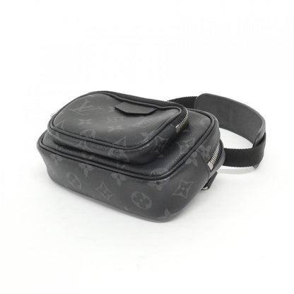 Louis Vuitton Coated Canvas Black Shoulder Bags