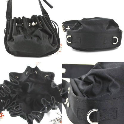 Givenchy Satin Black Shoulder Bags