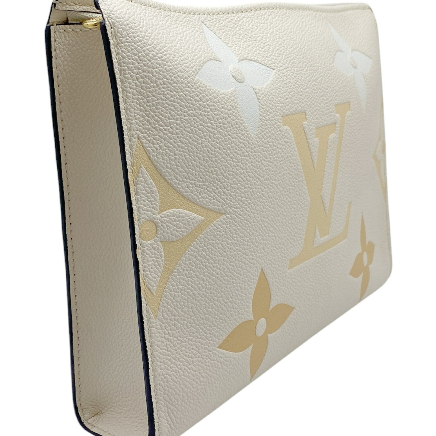 Louis Vuitton Empreinte White Clutch Bags