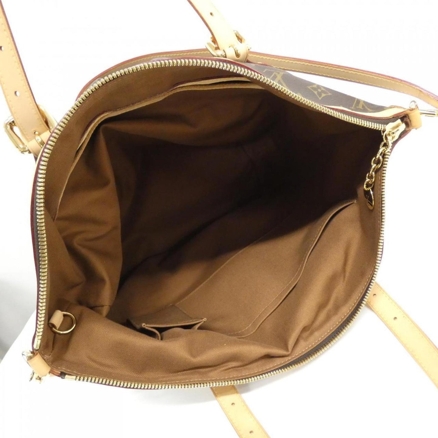 Louis Vuitton Coated Canvas Brown Handbags