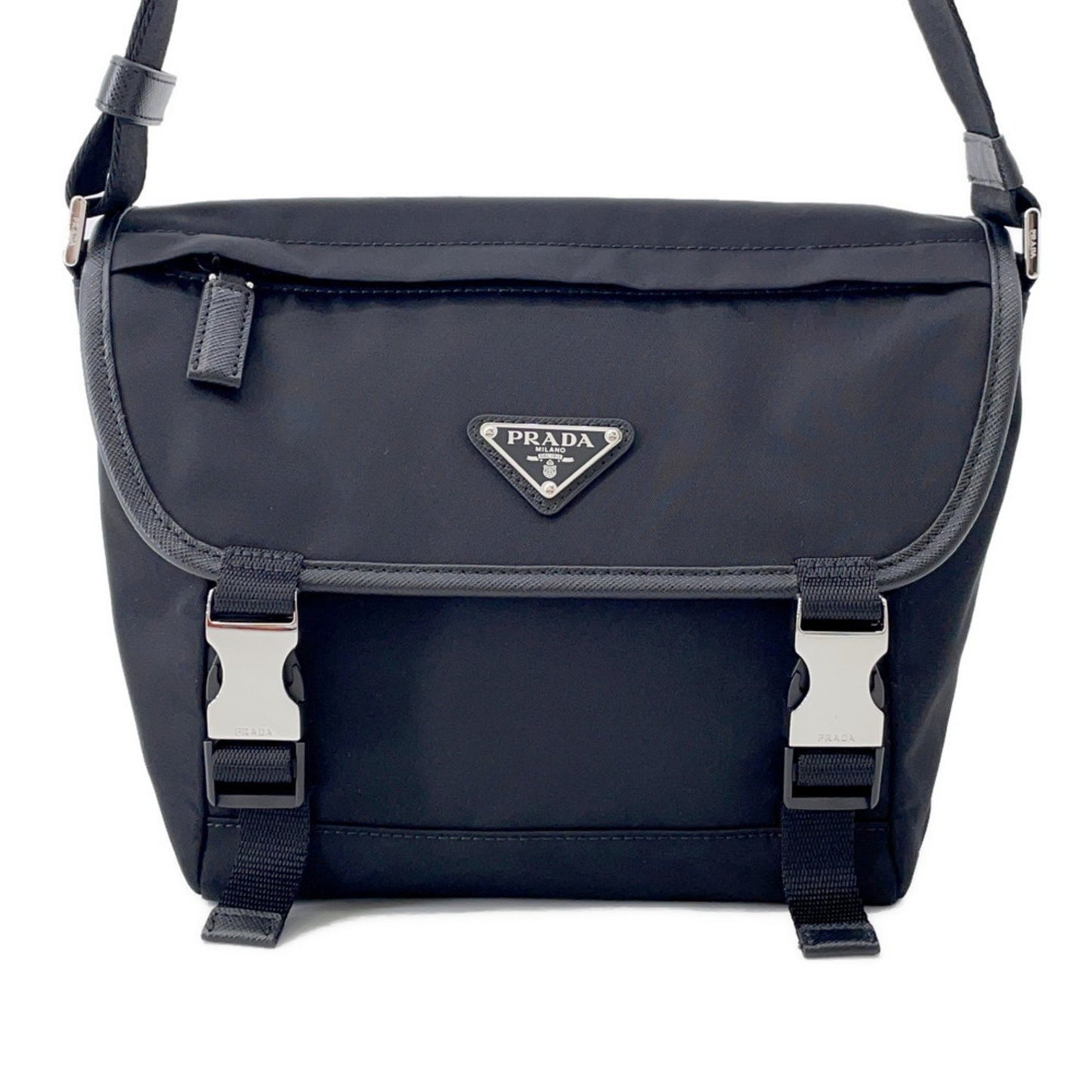 Prada Nylon Black Shoulder Bags