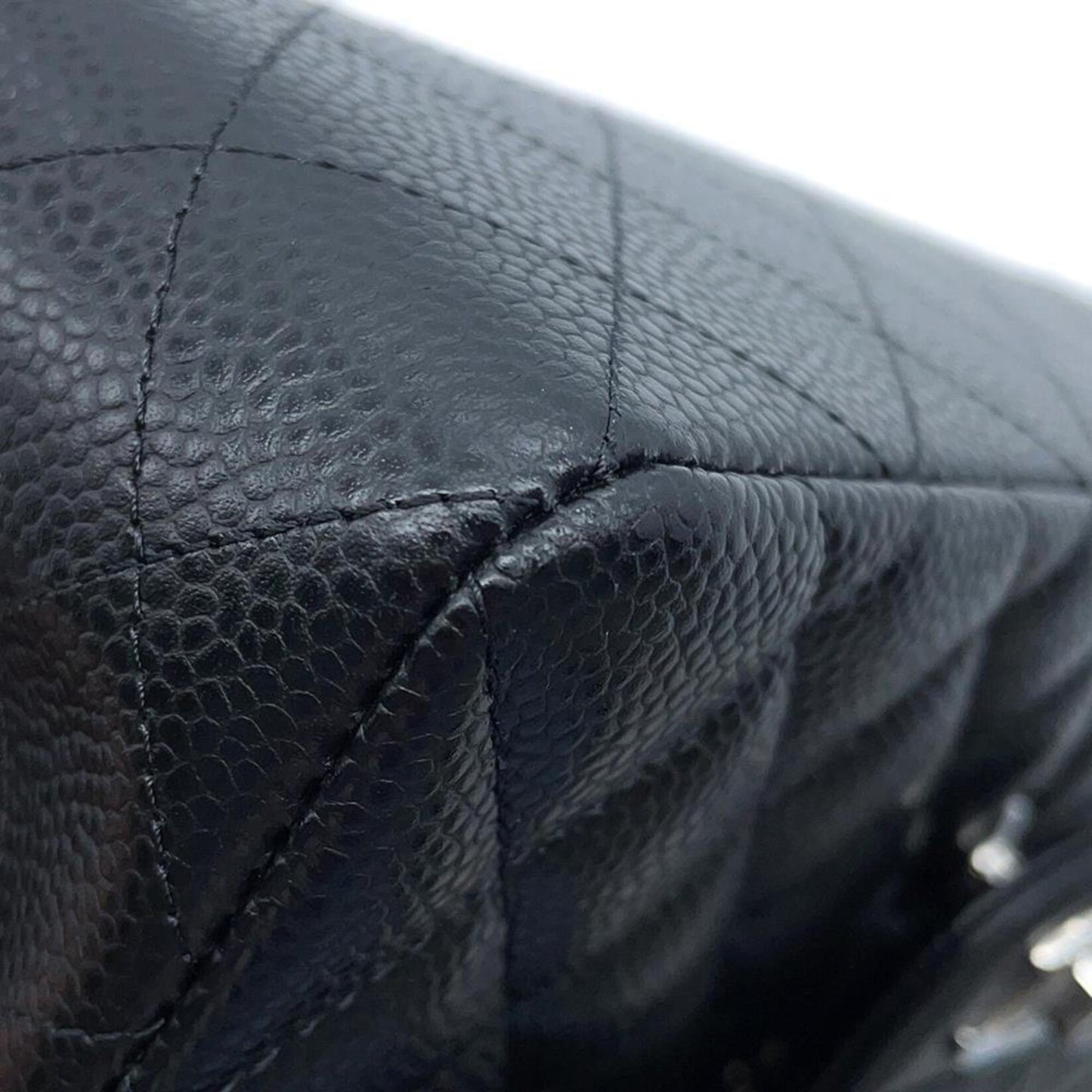 Chanel Calfskin Black Shoulder Bags