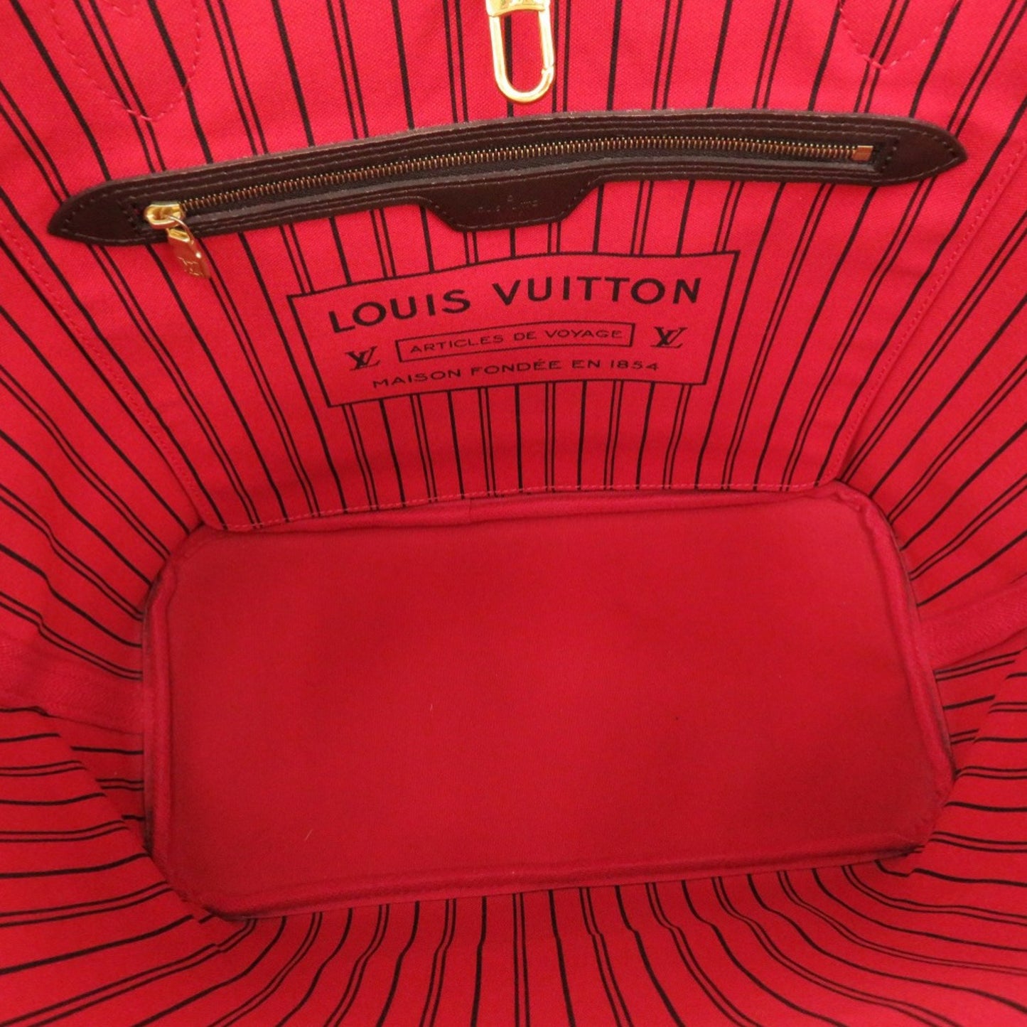 Louis Vuitton Monogram Canvas Red Tote Bags