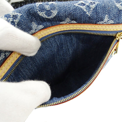 Louis Vuitton Monogram Canvas Blue Clutch Bags