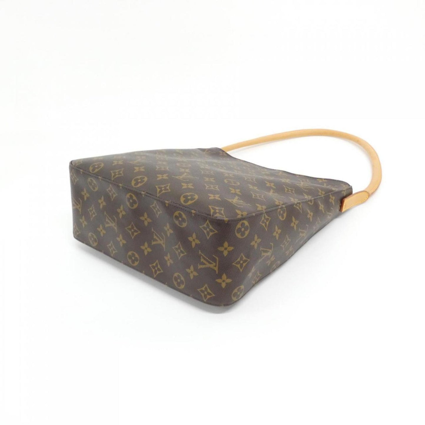 Louis Vuitton Coated Canvas Brown Shoulder Bags