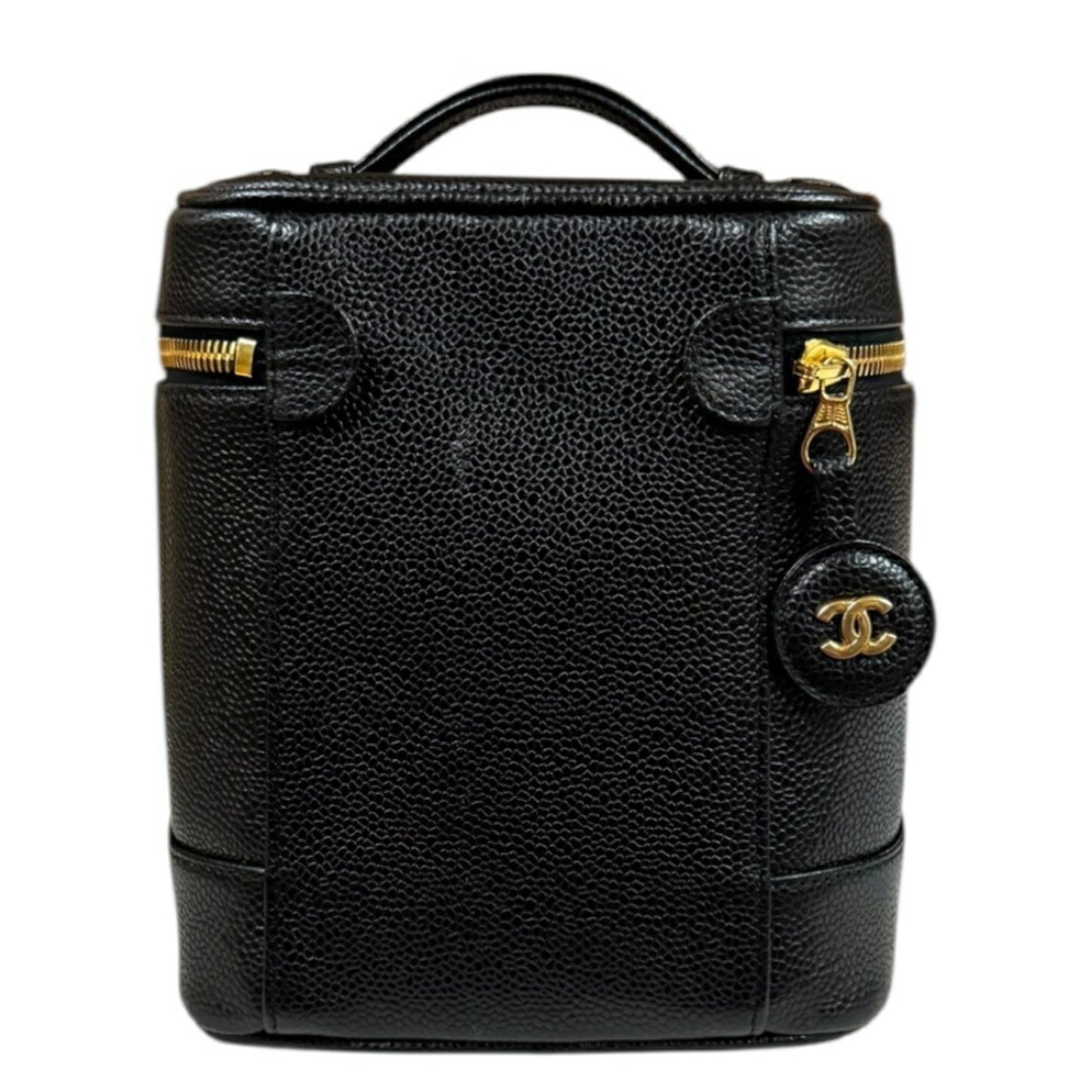 Chanel Calfskin Black Handbags