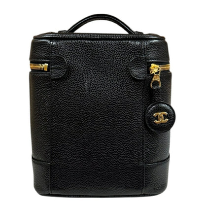 Chanel Calfskin Black Handbags