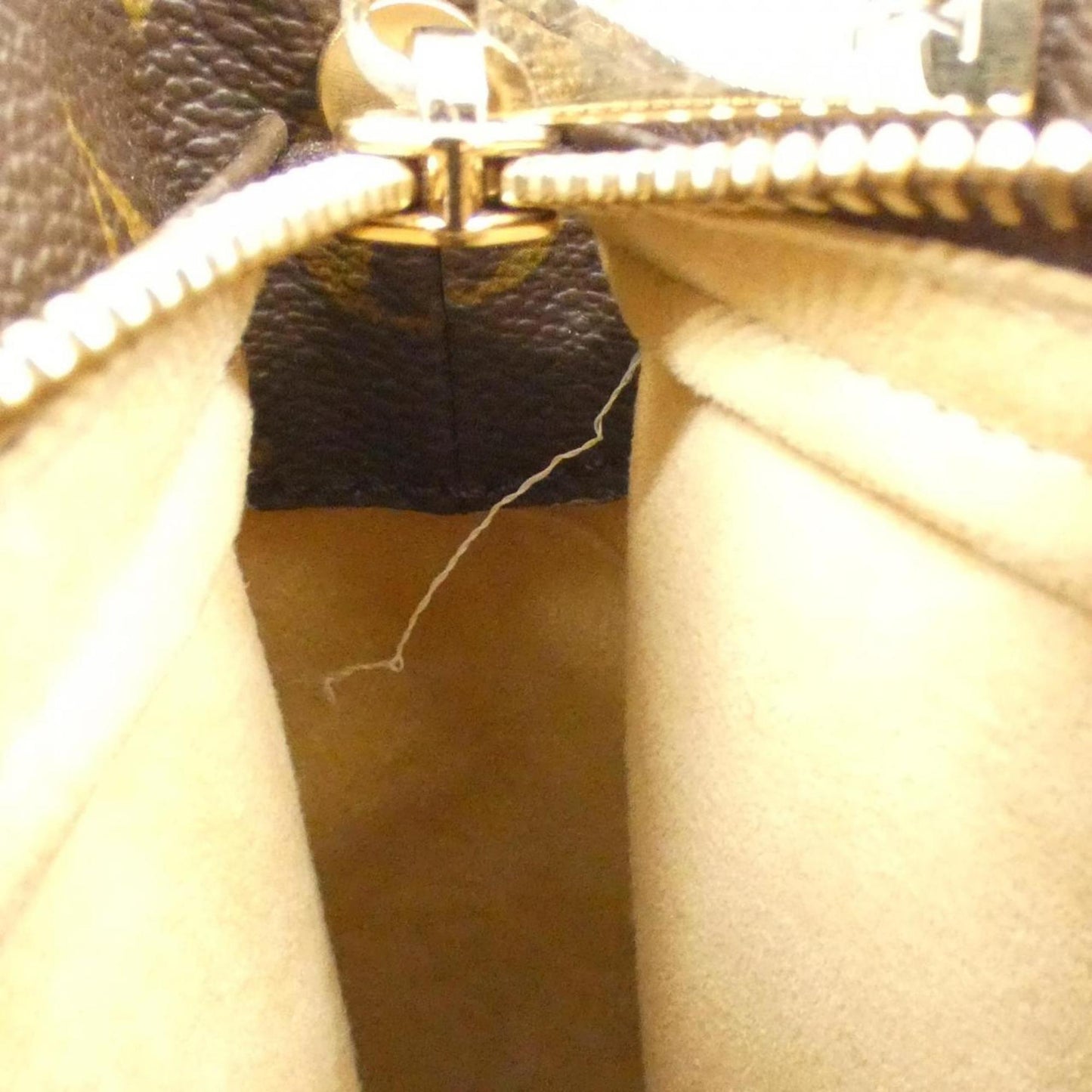Louis Vuitton Coated Canvas Brown Shoulder Bags