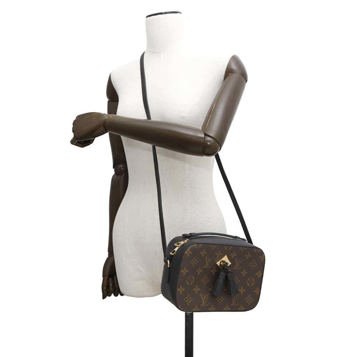 Louis Vuitton Monogram Canvas Black Shoulder Bags