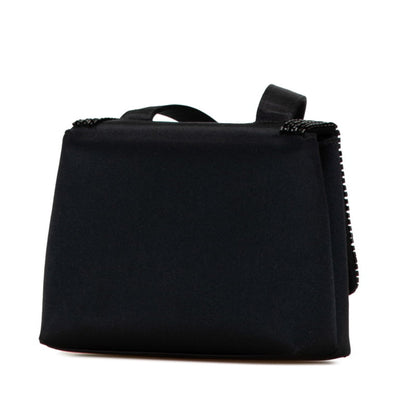 Chanel Satin Black Shoulder Bags
