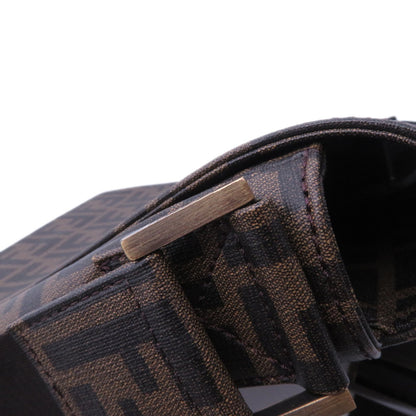 Fendi Pvc Brown Shoulder Bags