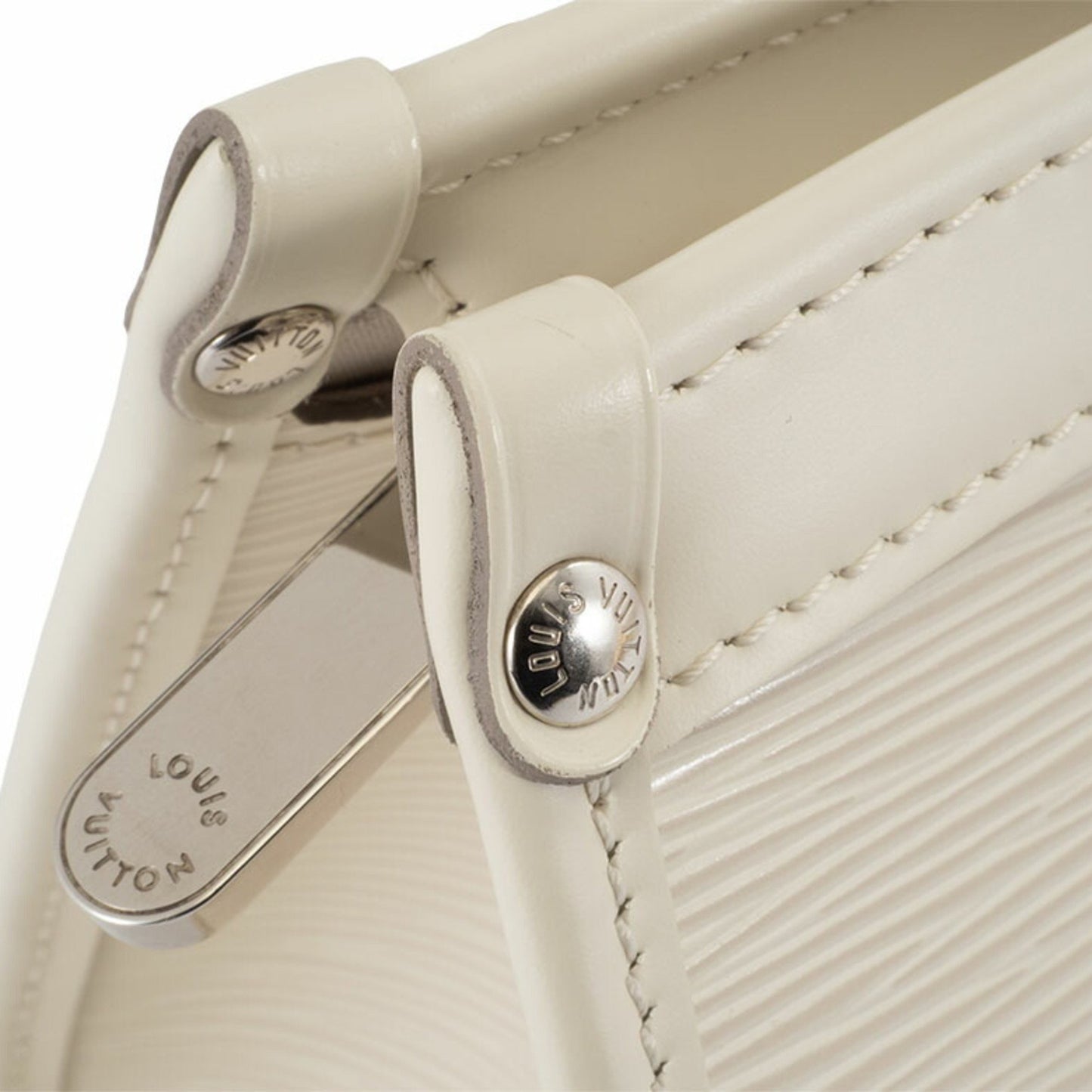 Louis Vuitton Epi White Handbags