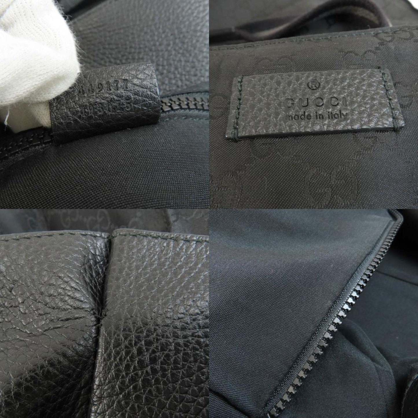 Gucci Nylon Black Tote Bags