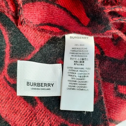 Burberry Cashmere Black Scarves