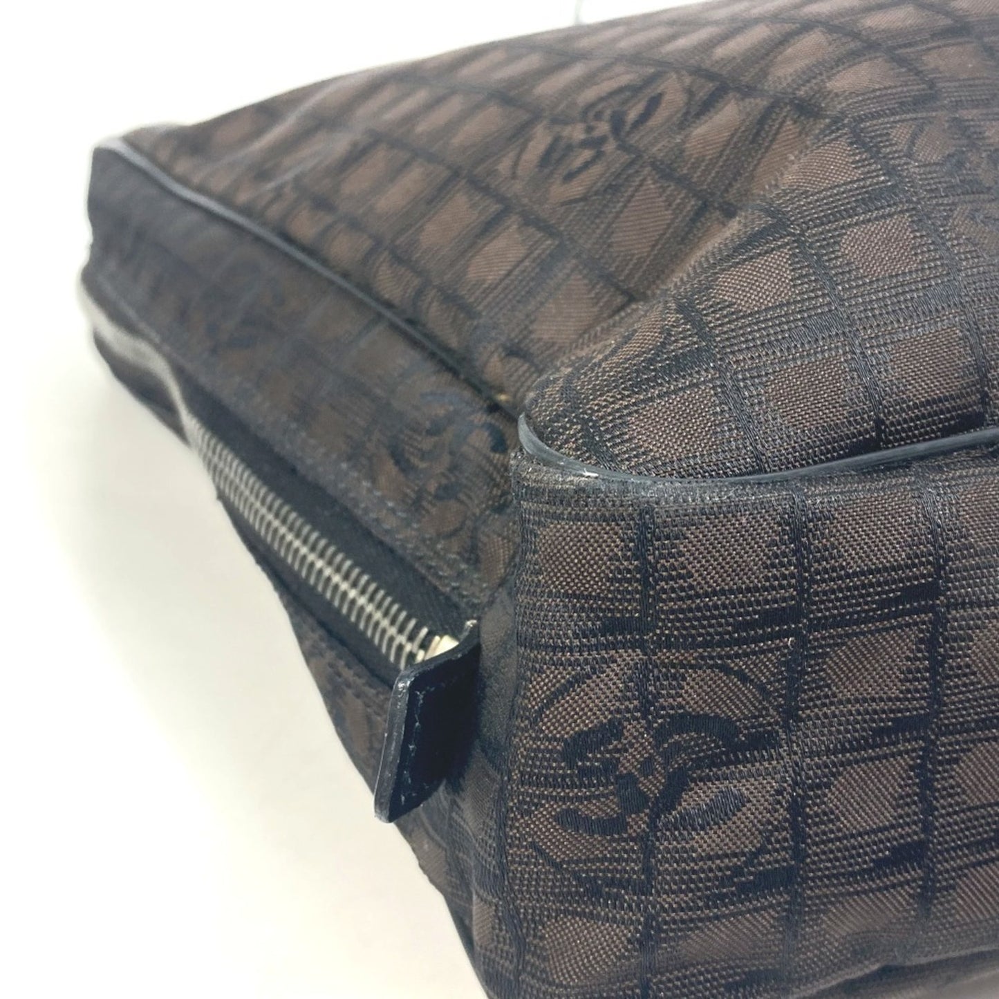 Chanel Nylon Brown Handbags