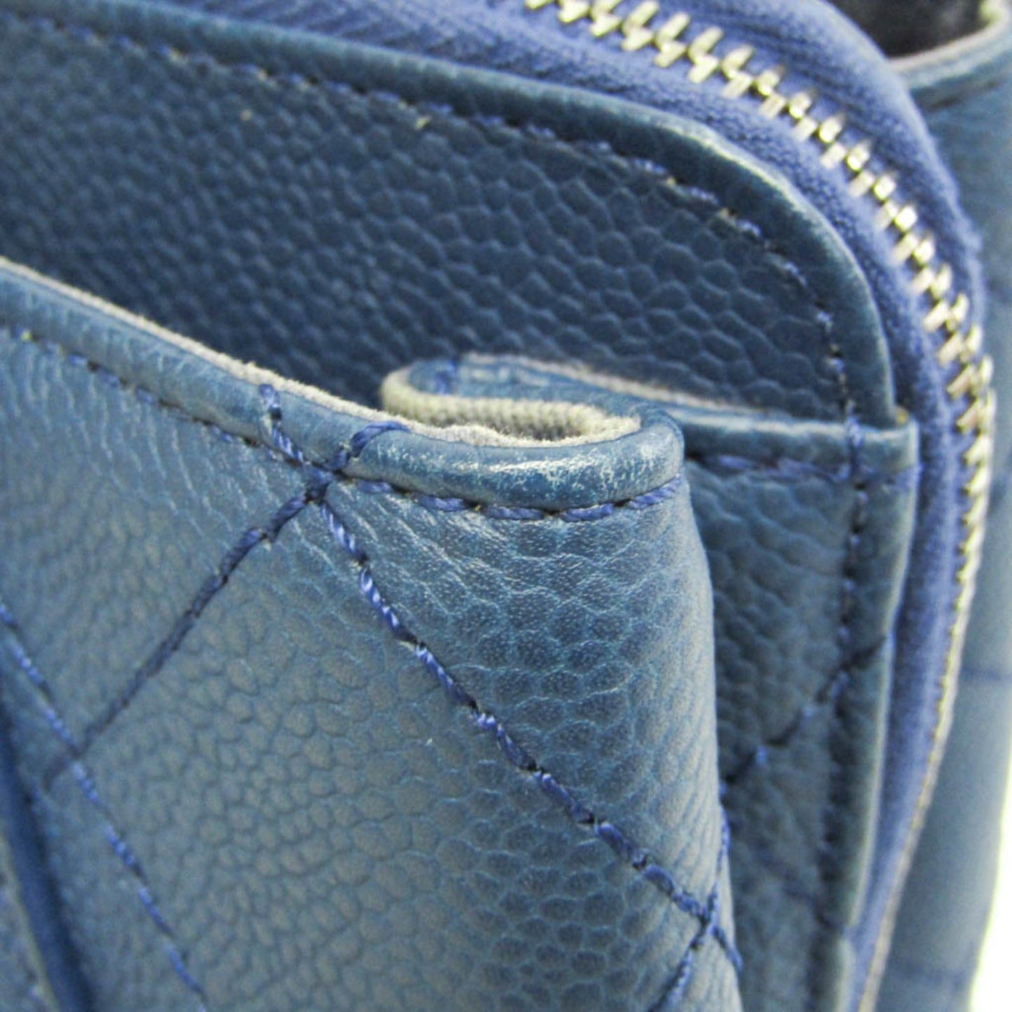 Chanel Calfskin Blue Handbags