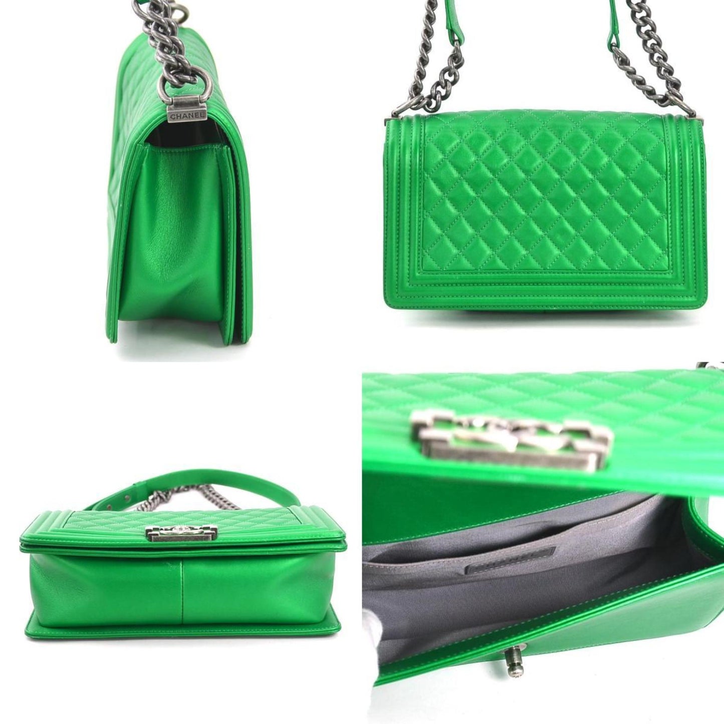 Chanel Others Green Shoulder Bags