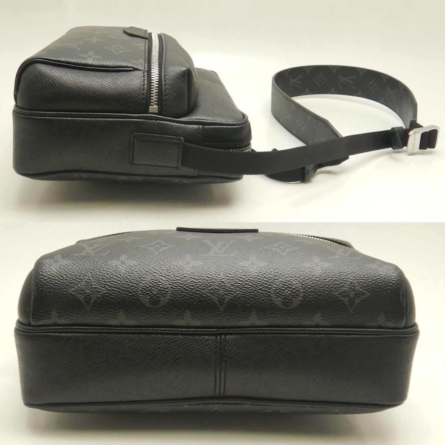 Louis Vuitton Pvc Black Shoulder Bags