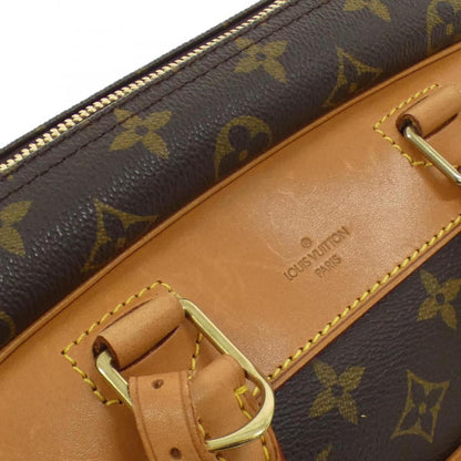 Louis Vuitton Coated Canvas Brown Handbags