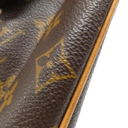 Louis Vuitton Coated Canvas Brown Small Bags