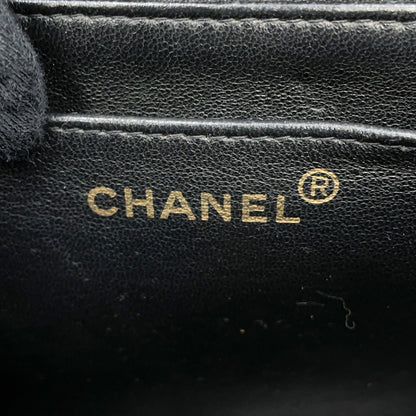 Chanel Calfskin Black Shoulder Bags