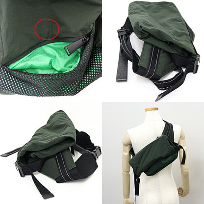 Bottega Veneta Nylon Green Crossbody Bags