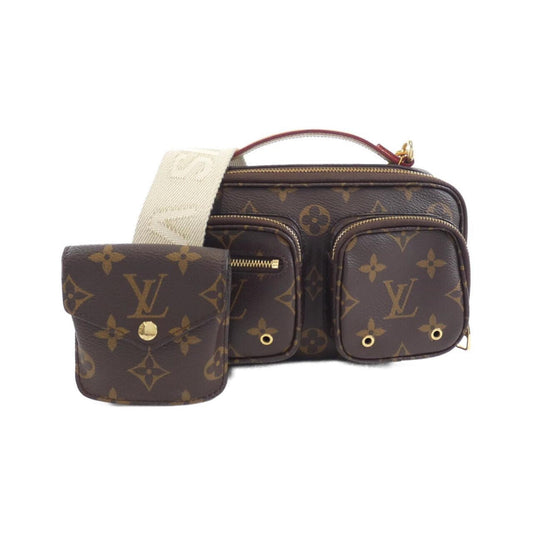 Louis Vuitton Coated Canvas Brown Shoulder Bags