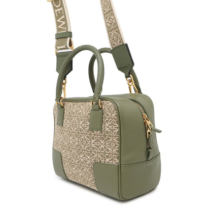 Loewe Canvas Green Handbags