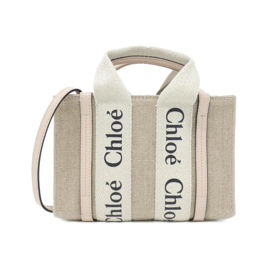 Chloé Linen Pink Handbags