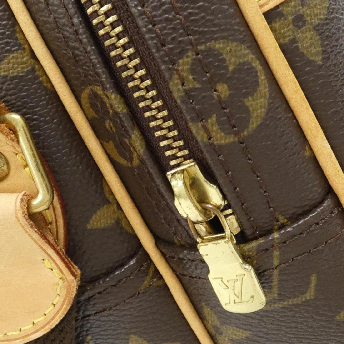 Louis Vuitton Coated Canvas Brown Shoulder Bags