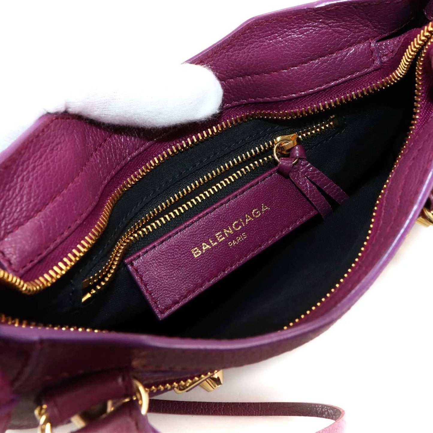 Balenciaga Others Purple Handbags