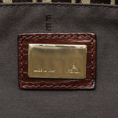 Fendi Nylon Brown Handbags