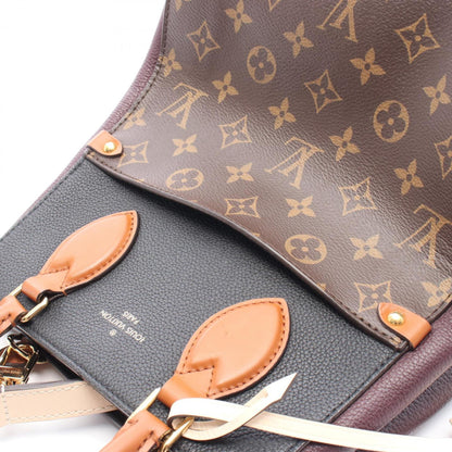 Louis Vuitton Coated Canvas Black Handbags