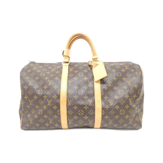 Louis Vuitton Coated Canvas Brown Travel Bags