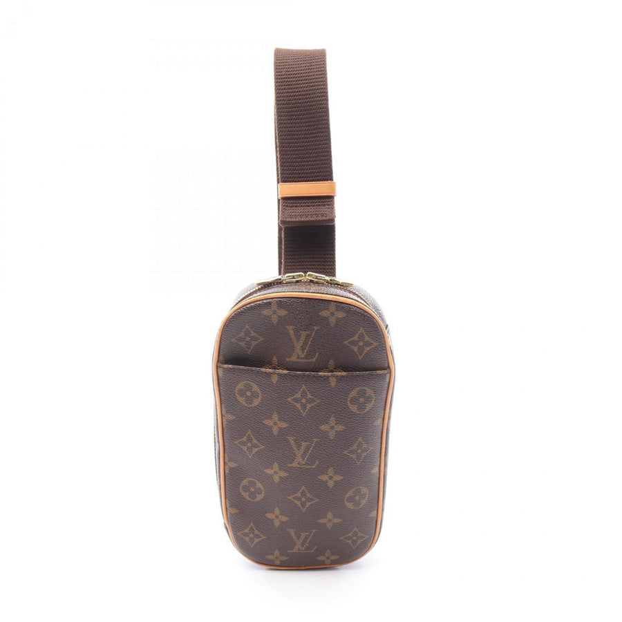 Louis Vuitton Coated Canvas Brown Crossbody Bags