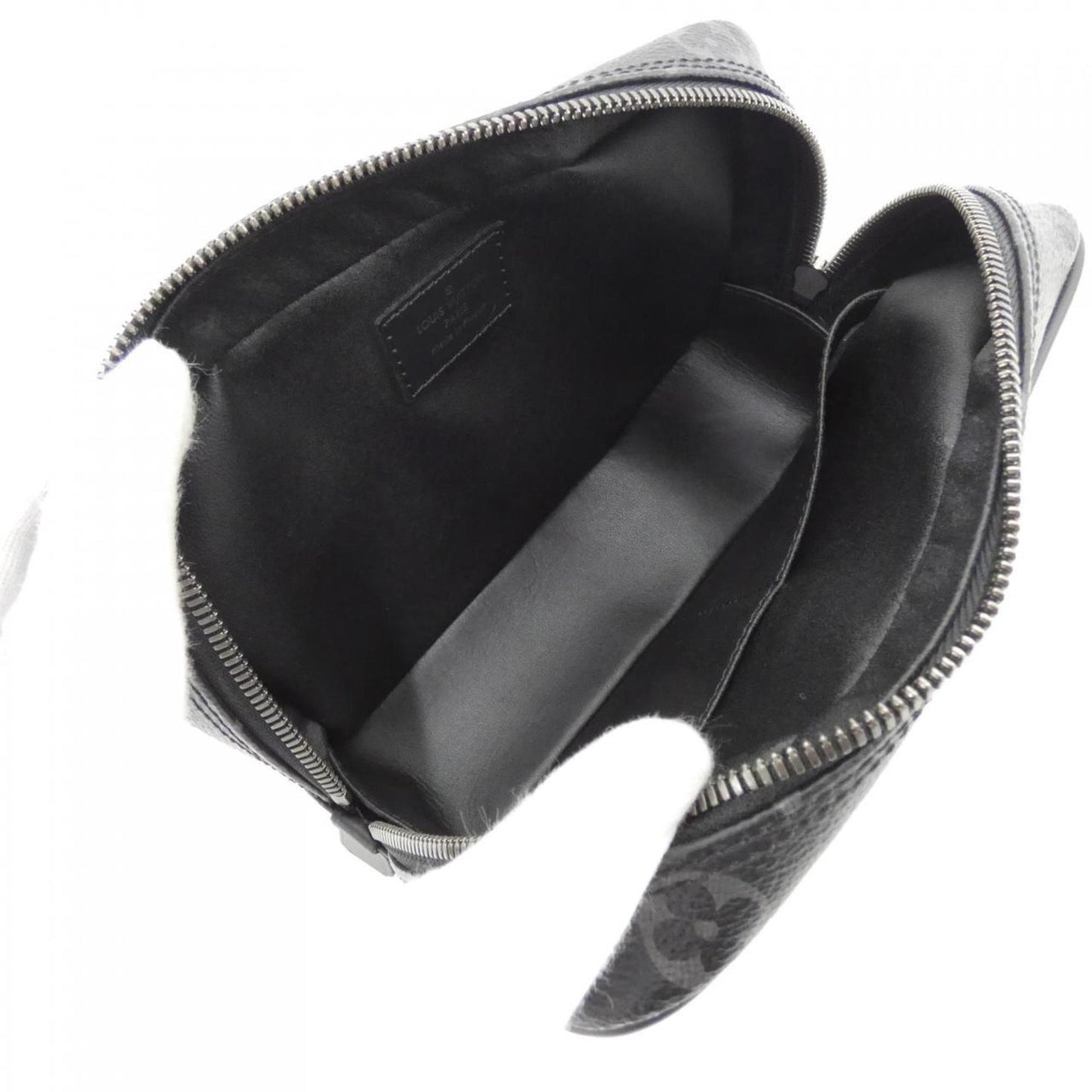 Louis Vuitton Coated Canvas Black Small Bags