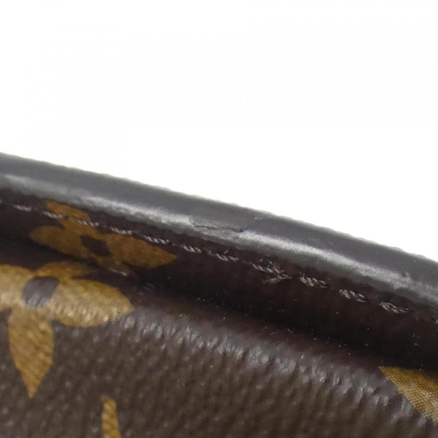 Louis Vuitton Coated Canvas Brown Handbags