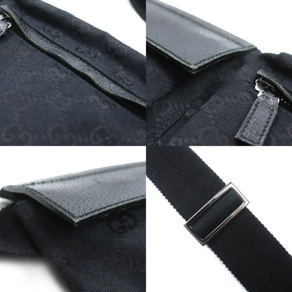 Gucci Canvas Black Crossbody Bags