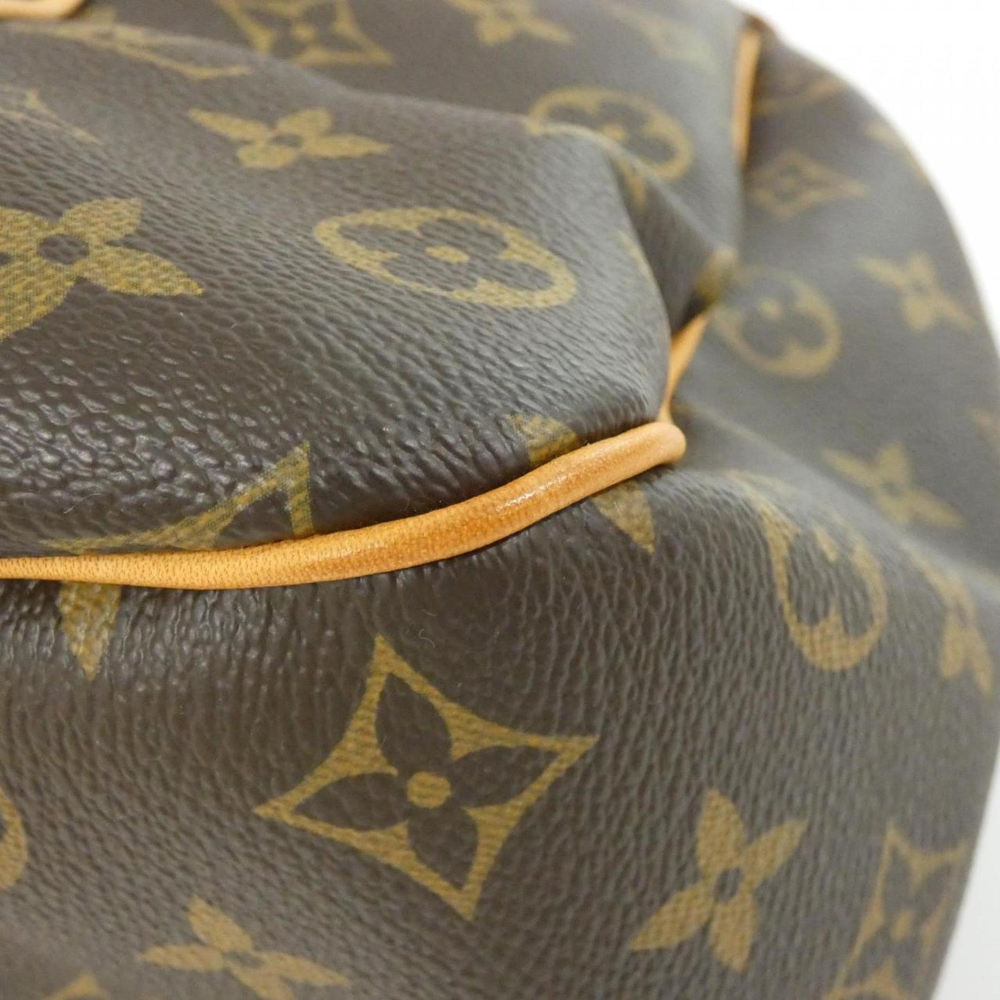 Louis Vuitton Coated Canvas Brown Shoulder Bags