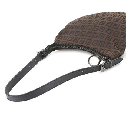 Fendi Canvas Black Shoulder Bags