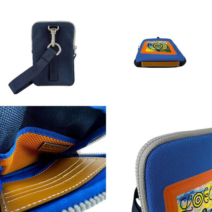 Loewe Canvas Blue Small Bags