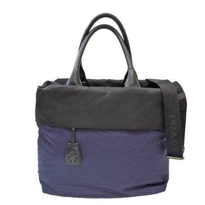 Prada Nylon Black Handbags